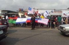 Biafran Trump Rally at Port-Harcourt turned bloody by Nigerian military and police.